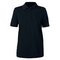NEWPORT LADIES MESH POLO BLACK FRONT